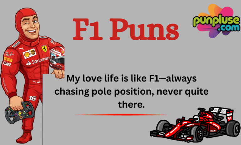 _ 218+ F1 Puns That’ll Make You Speed Into Laughter 2026 Updated!