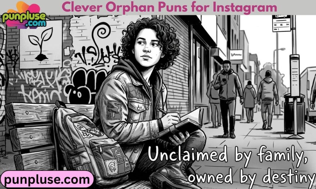 Clever Orphan Puns for Instagram