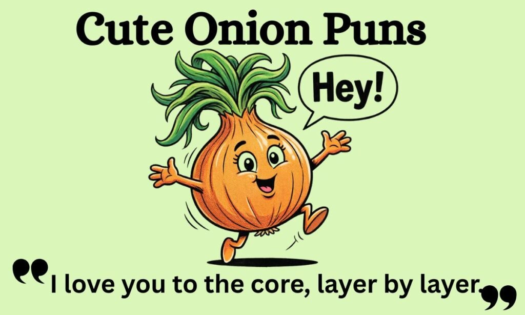 Cute Onion Puns