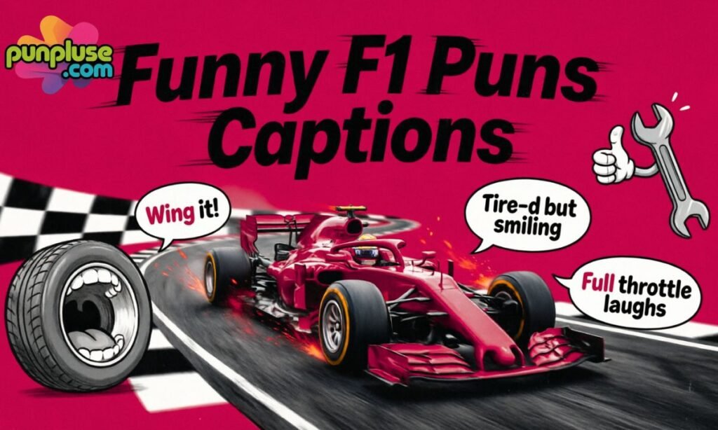 Funny F1Puns Captions