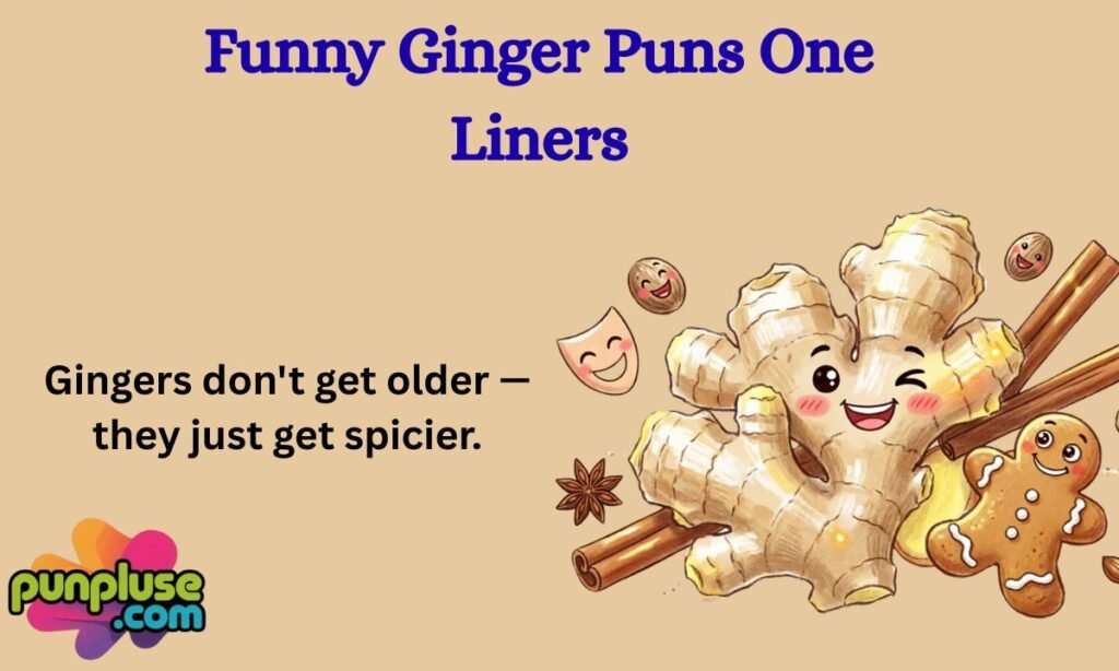 Funny Ginger Puns One Liners