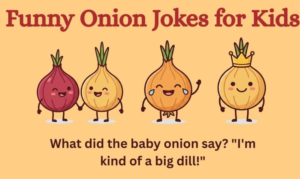Funny Onion Jokes for Kids