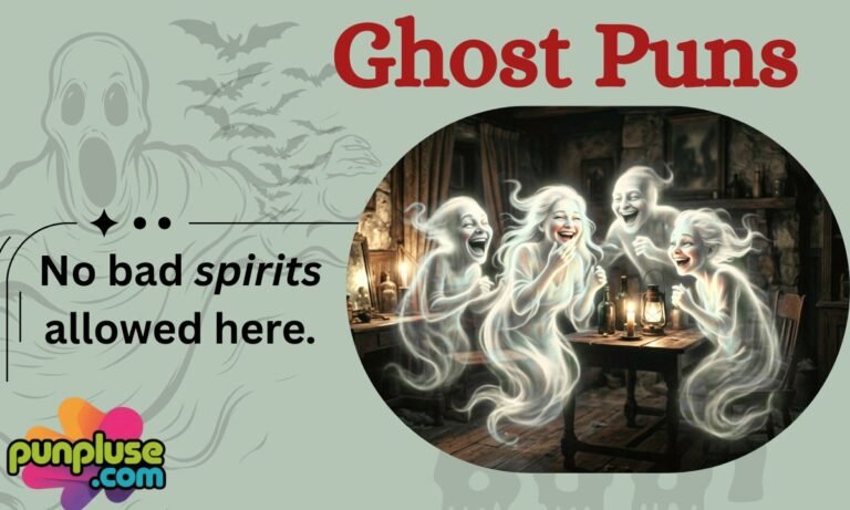 _205+ Ghost Puns That’ll Lift Your Spirits (Funny, Boo-tiful & Perfect for Instagram) – 2026!