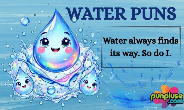 419+ Hilarious Water Puns to Make Waves of Laughter in 2026!