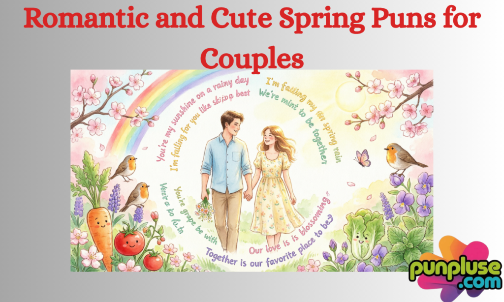 Romantic and Cute Spring Puns for Couples