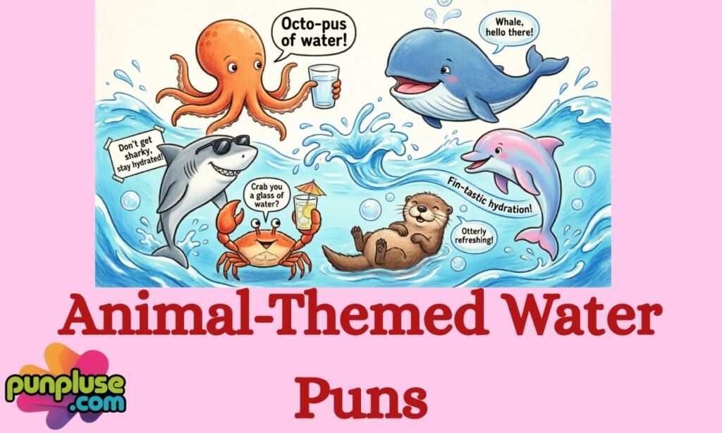 Animal-Themed Water PunsAnimal-Themed Water Puns