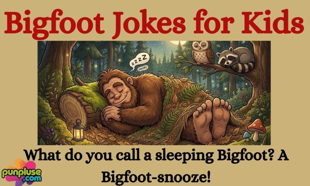 Bigfoot Jokes for Kids