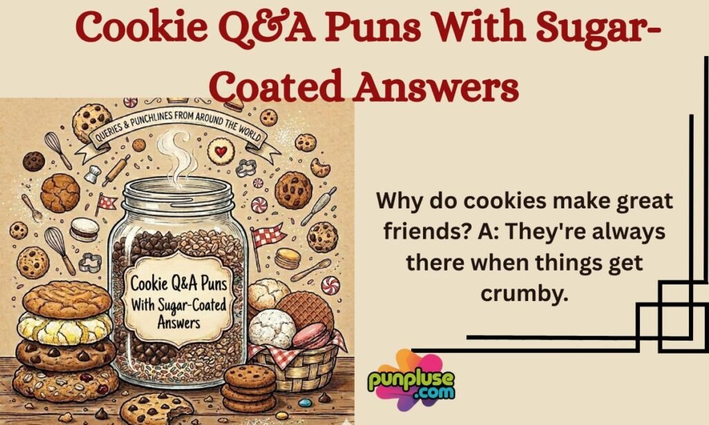 Cookie Q&A Puns With Sugar-Coated Answers