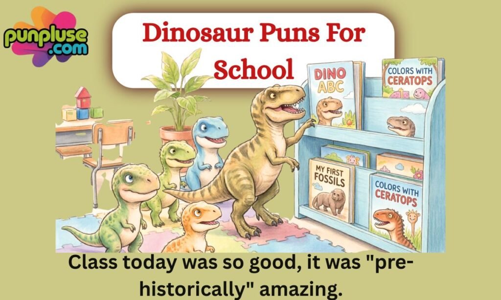 Dinosaur Puns For School