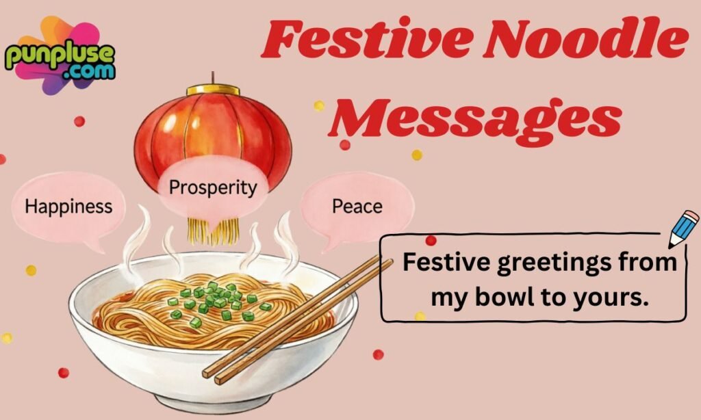 Festive Noodle Messages