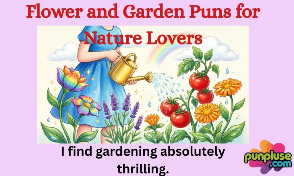 Flower and Garden Puns for Nature Lovers