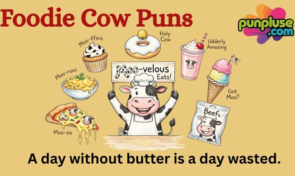 Foodie Cow Puns