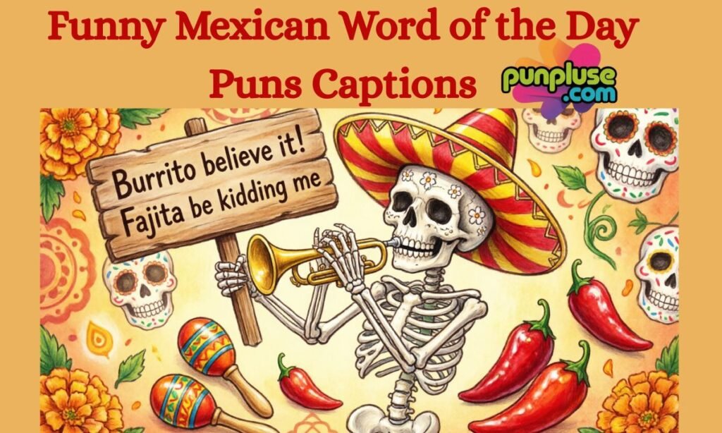 Funny Mexican Word of the Day Puns Captions