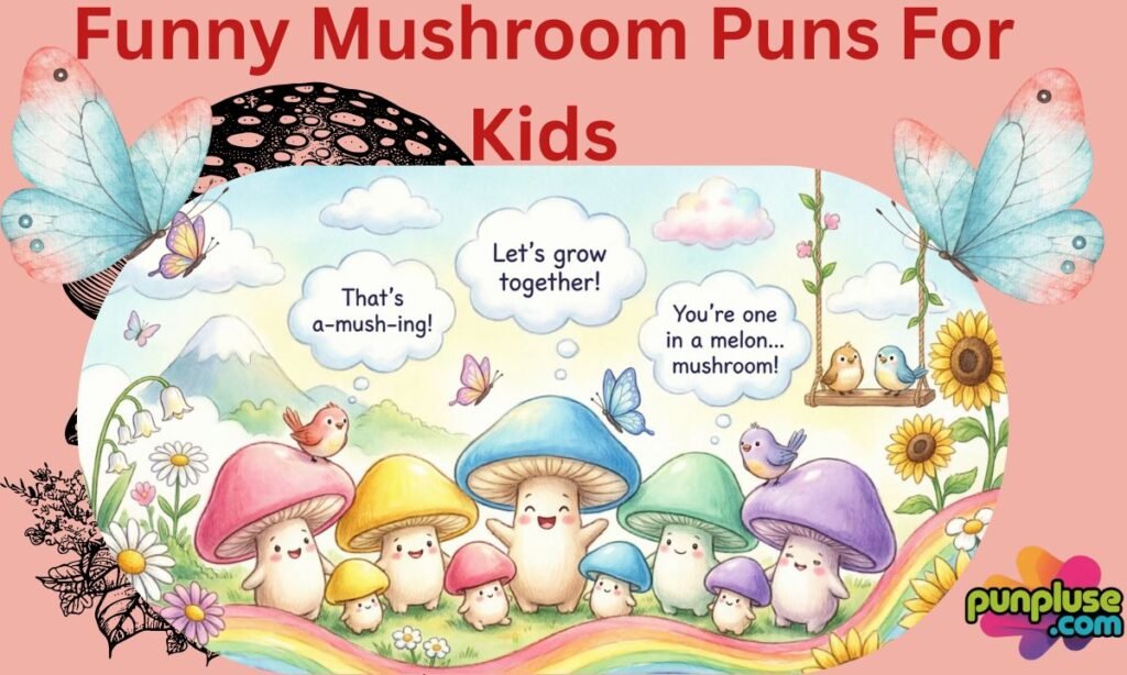 Funny Mushroom Puns For Kids