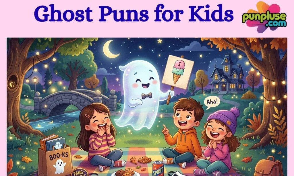 Ghost Puns for Kids