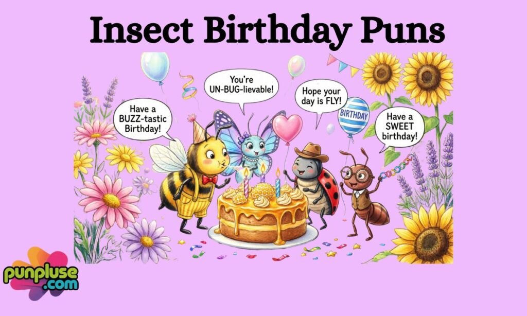 Insect Birthday Puns