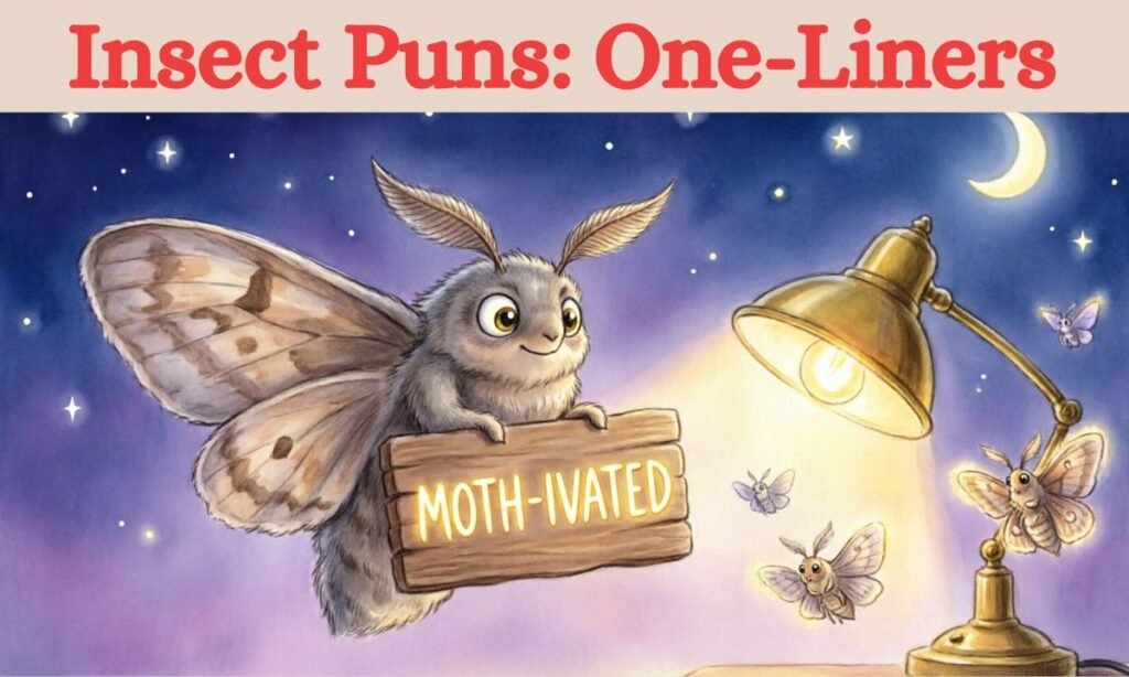 Insect Puns One-Liners