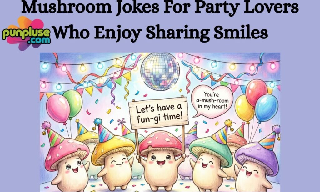 Mushroom Jokes For Party Lovers Who Enjoy Sharing Smiles