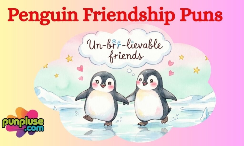 Penguin Friendship Puns