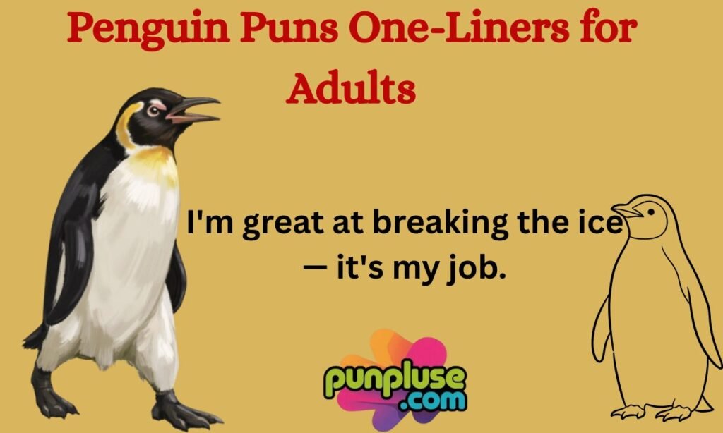 Penguin Puns One-Liners for Adults