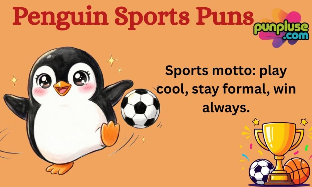 Penguin Sports Puns