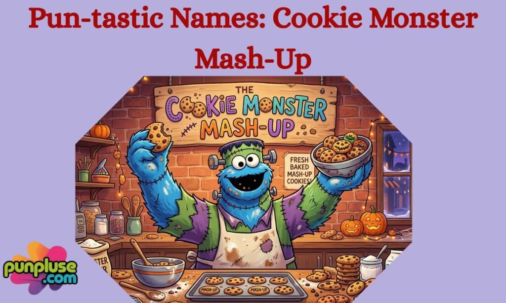 Pun-tastic Names Cookie Monster Mash-Up