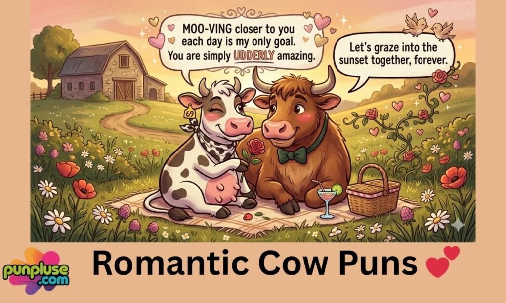 Romantic Cow Puns 💕