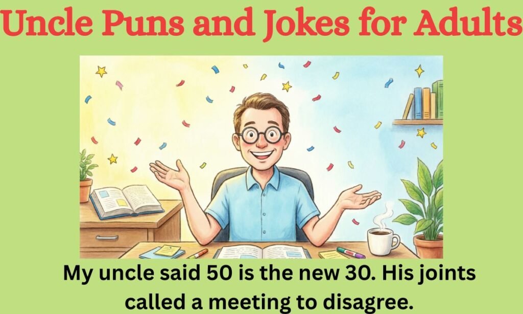Uncle Puns and Jokes for Adults