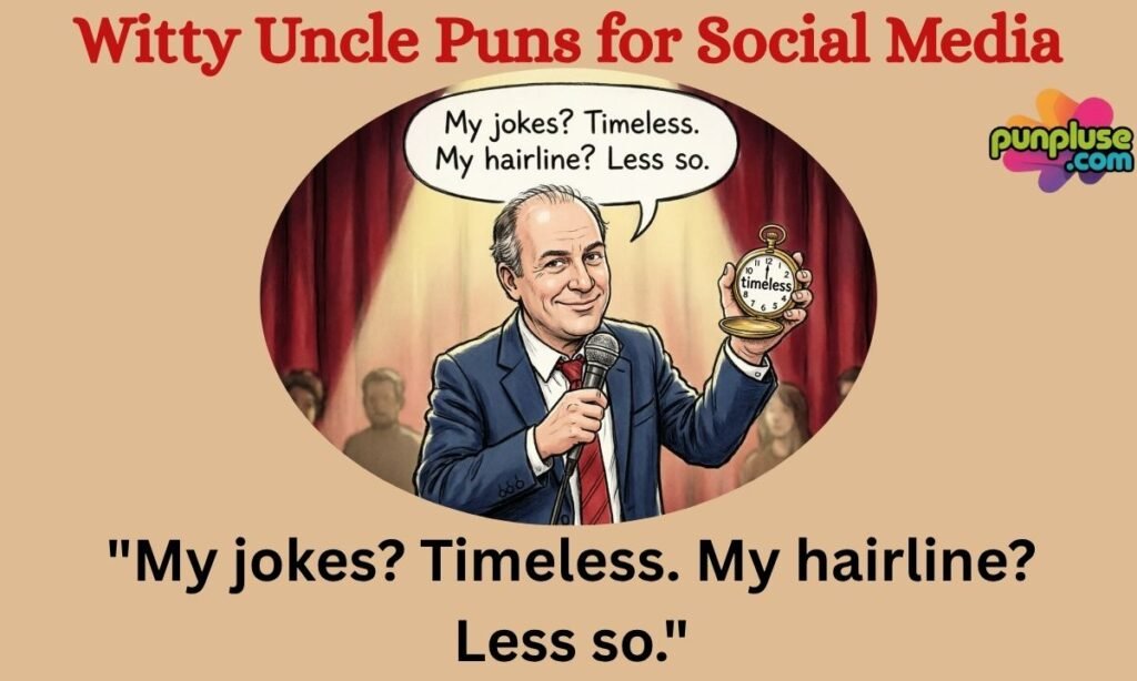 Witty Uncle Puns for Social Media