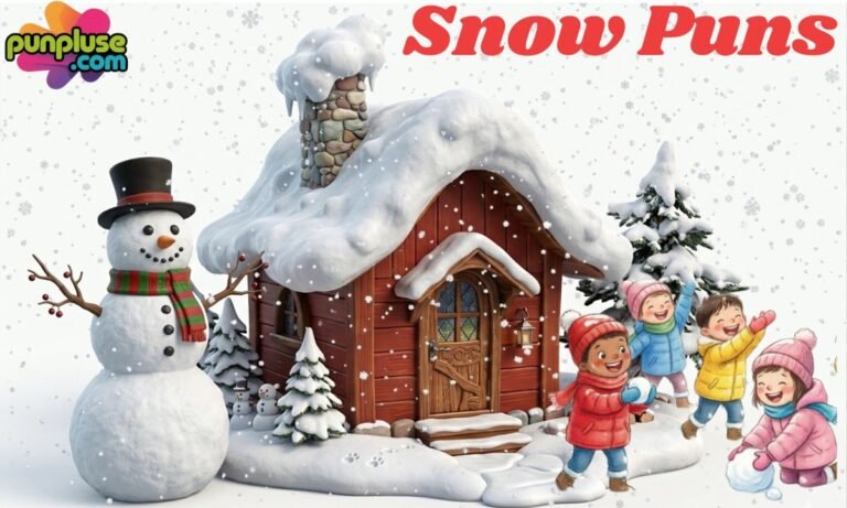 396+ Snow Puns Funny, Short, Cute, One-Liner Captions Instagram