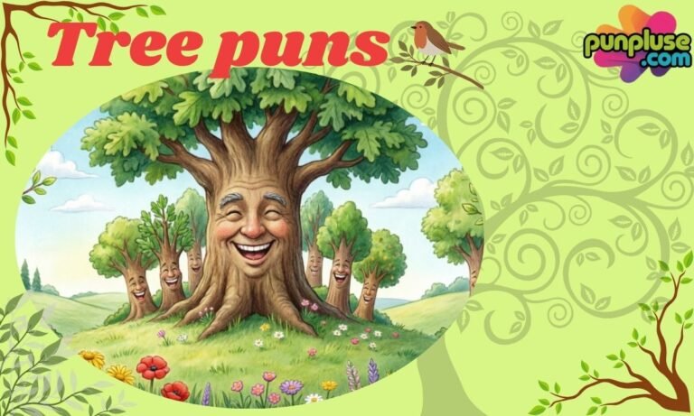 397+ Short Tree Puns One-Liners for Instagram and Funny Captions