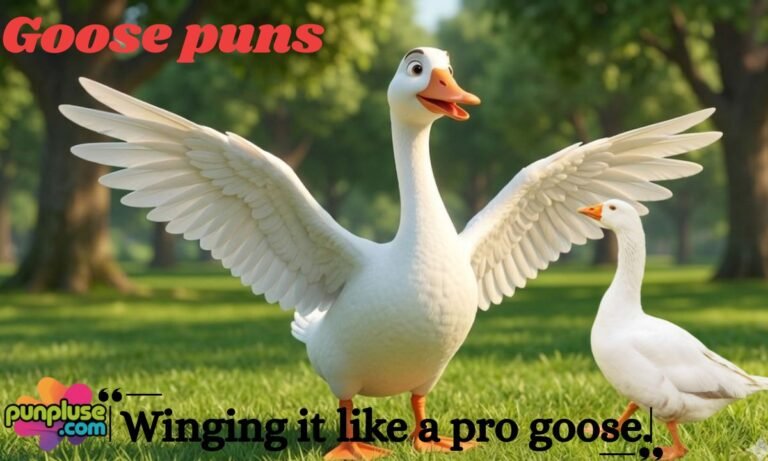 399+ Goose Puns & Jokes Hilarious One-Liners, Names, Food & Birthday Giggles