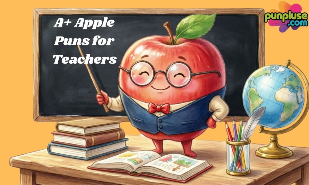 A+ Apple Puns for Teachers