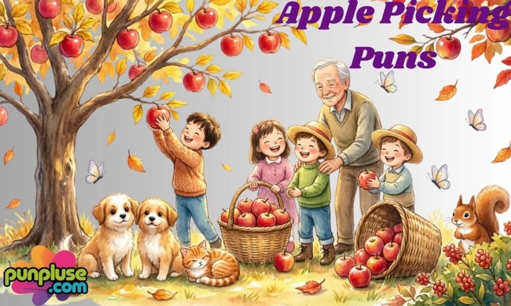Apple Picking Puns
