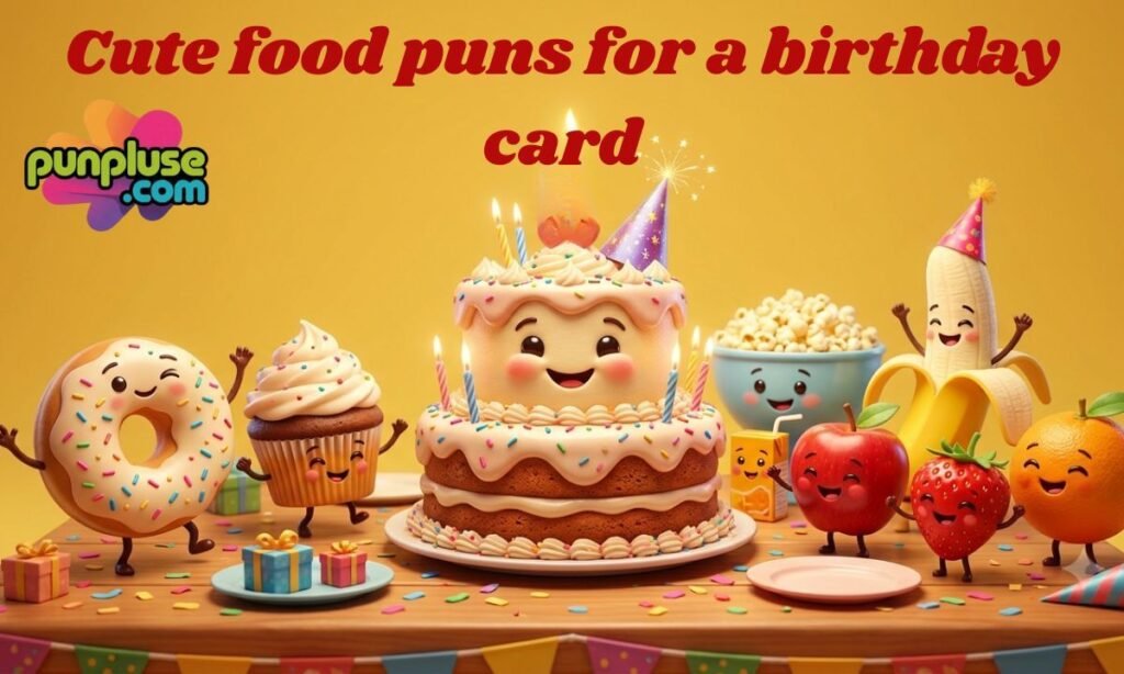 cute food puns for a birthday card
