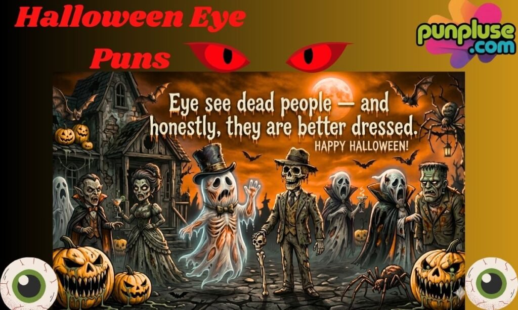 Halloween Eye Puns