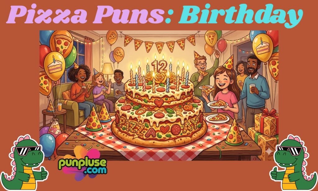 Pizza Puns Birthday