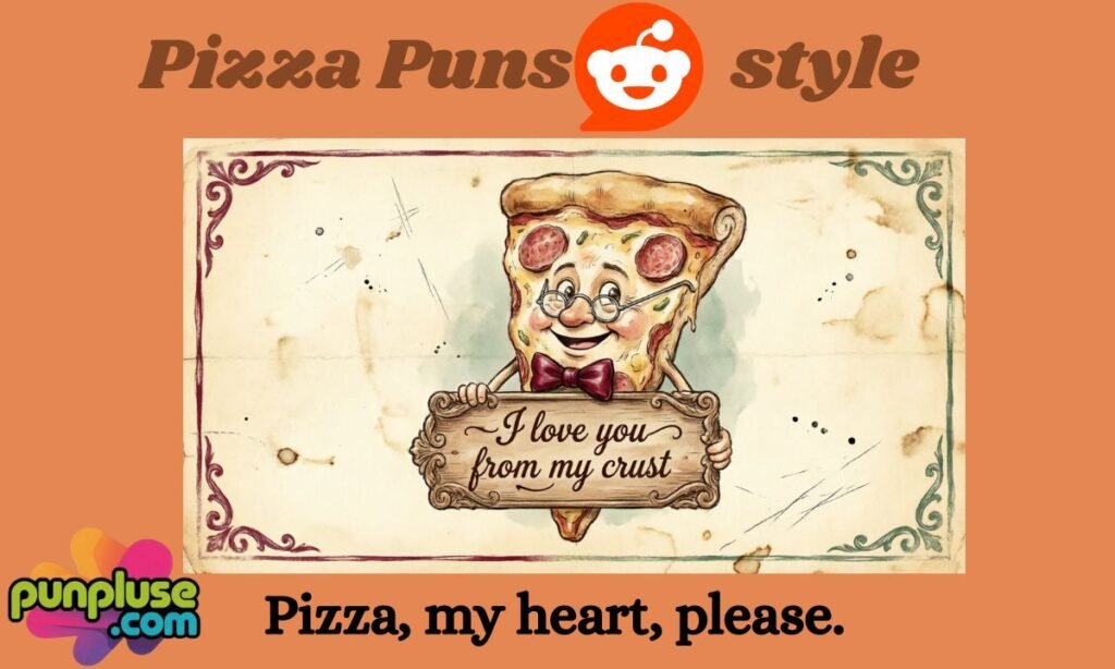Pizza Puns Reddit-Style