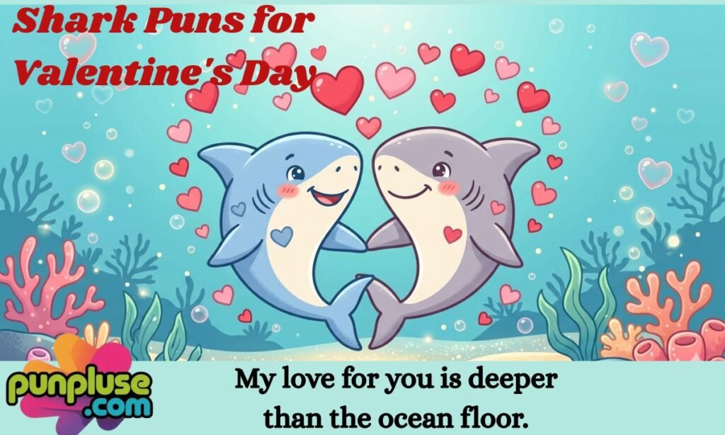 Shark Puns for Valentine's Day