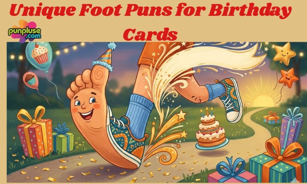 Unique Foot Puns for Birthday Cards
